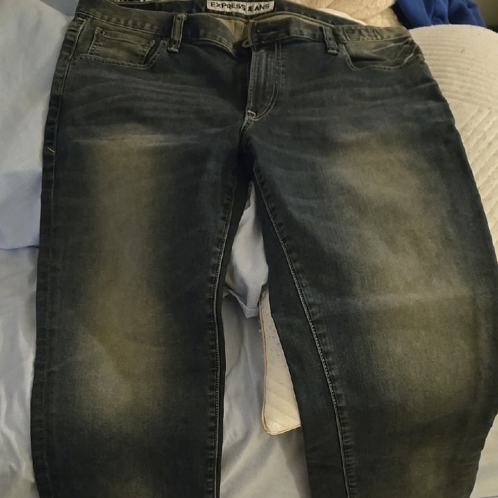 Express Men's Blue Jeans